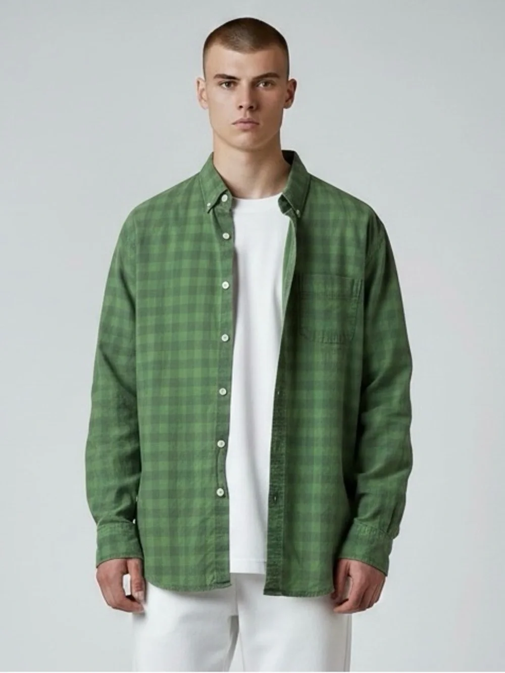 J. Crew Plaid Button Down Shirt
